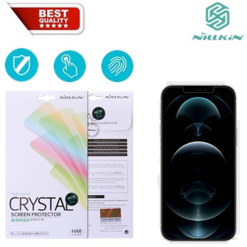 Skaidri ekrano plėvelė Nillkin crystal serijos (Apple Iphone 12/12 Pro) Skaidri ekrano plėvelė Nillkin crystal serijos (Apple Iphone 12/12 Pro)